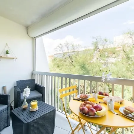 Apartament Chemin De La Plage*clim* A 5 Min * Terrasse La Grande-Motte
